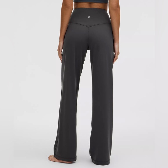 Lululemon Align WideLeg Pant 🌟NWT🌟 Regular Size Graphite Grey 🔥SOLD OUT COLOR🔥 - Picture 2 of 7